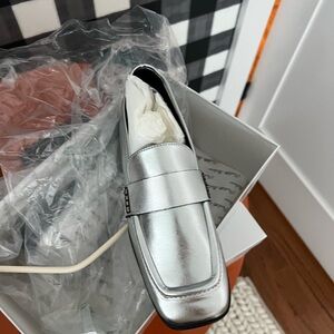 Beatrice Italian laminated eco -leather Loafers